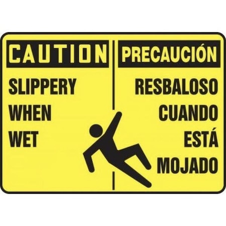 Accuform SPANISH BILINGUAL SAFETY SIGN SBMSTF674MXP SBMSTF674MXP